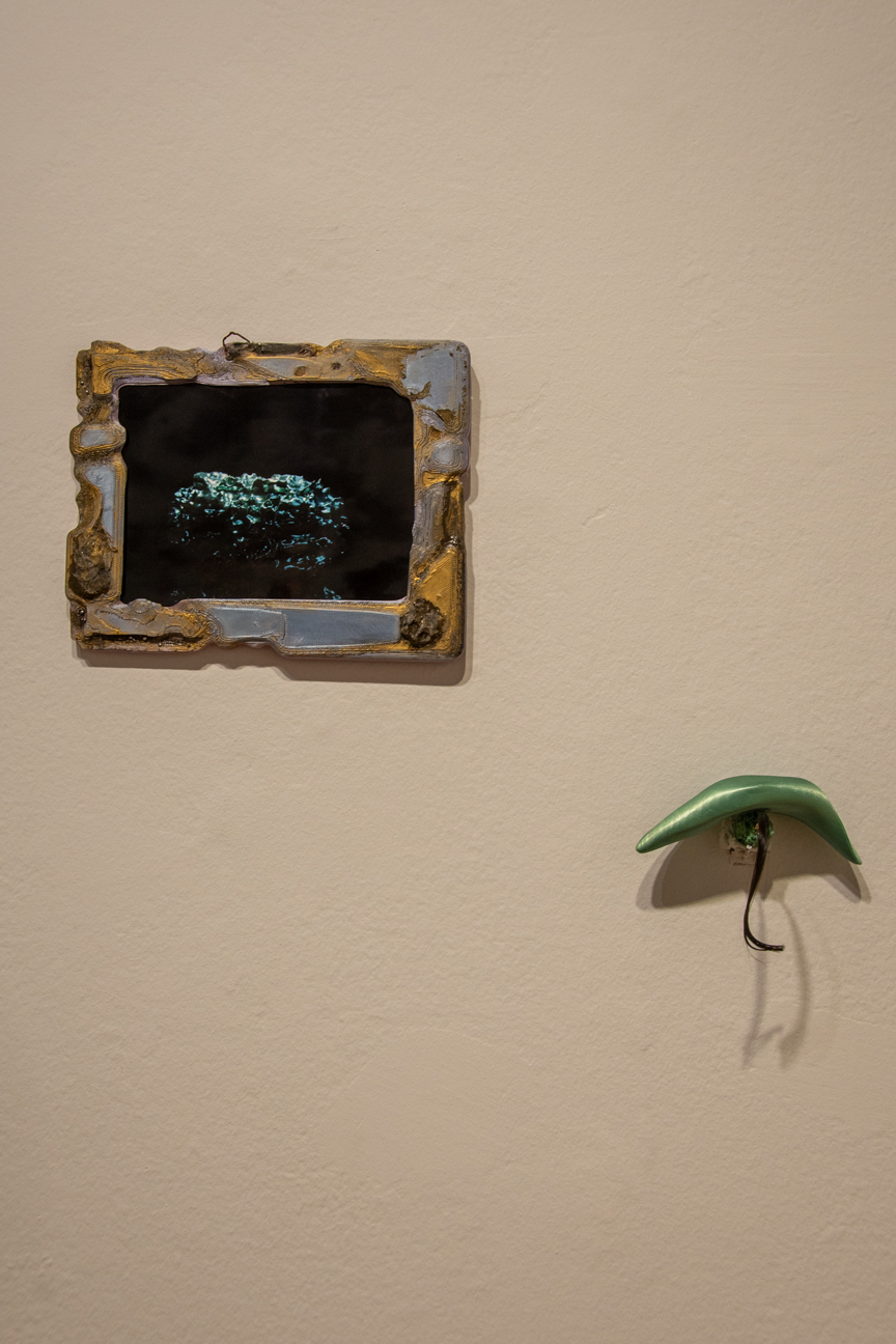 artwork on a wall