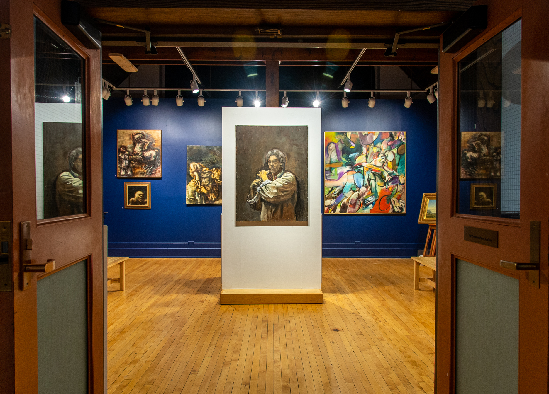 a view of the exhibit