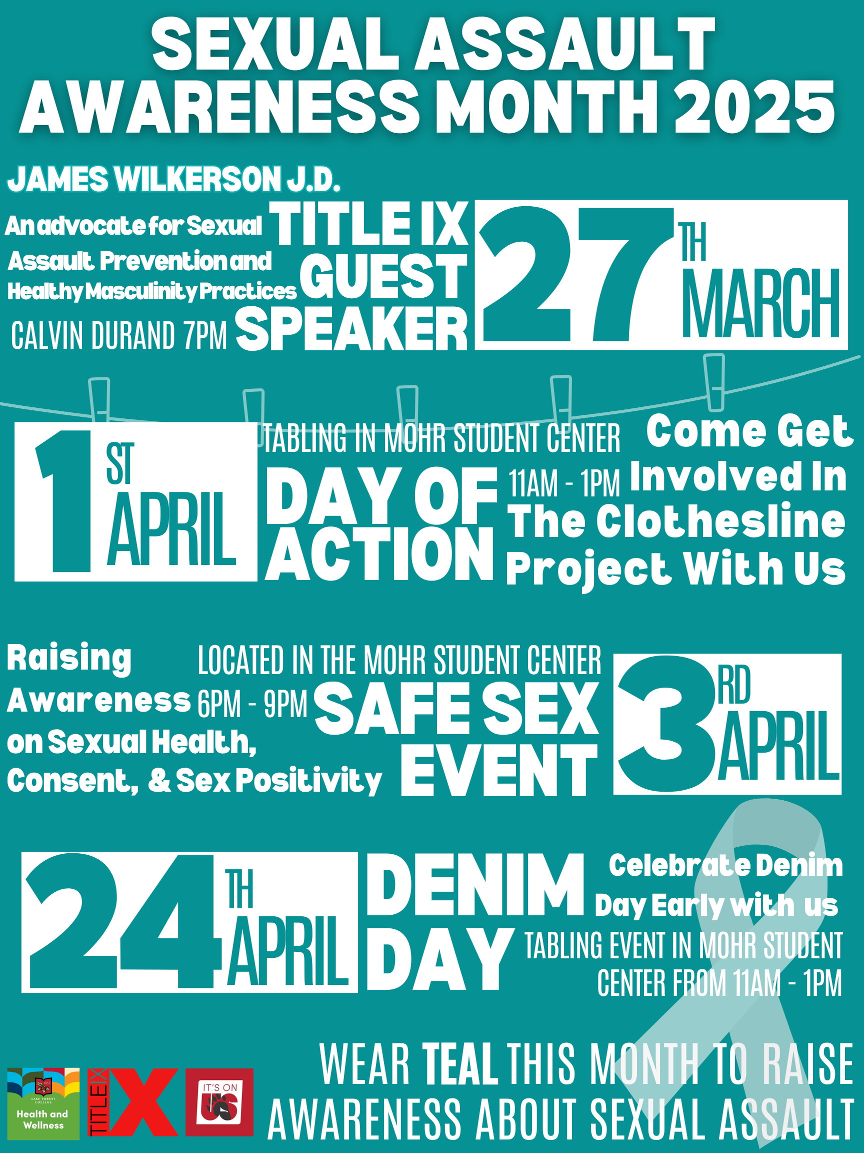 SAAM Schedule
