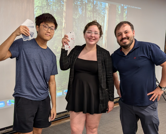 Trevor, Jacsyn, and Enrique Treviño