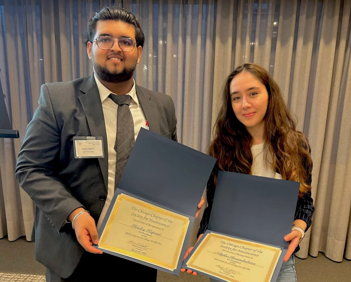 co-presidents with awards
