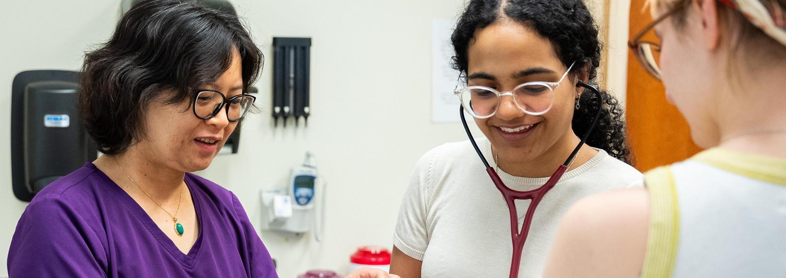 student internship at the hospital
