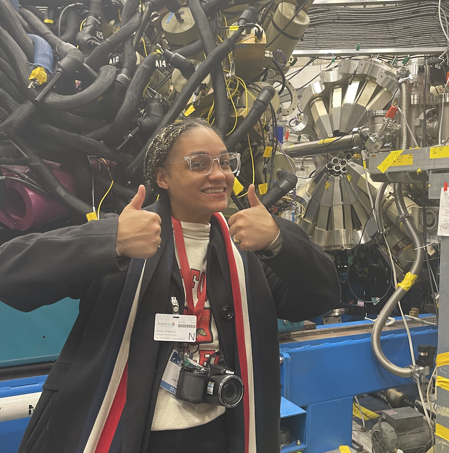 arielle jones in the classroom