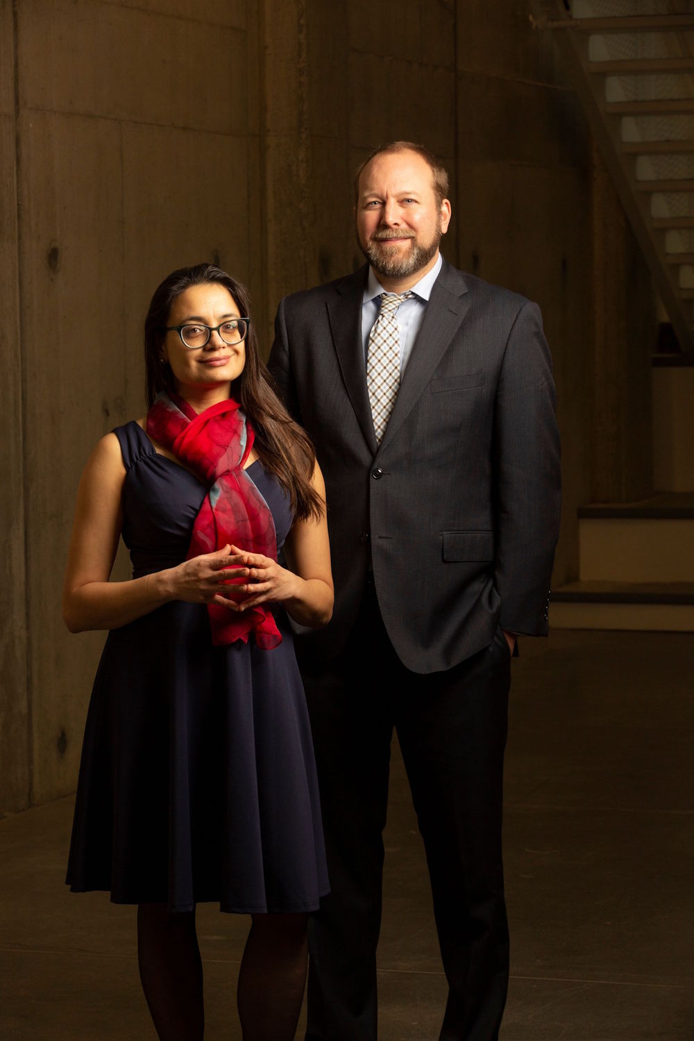 Amna Khalid and Jeffrey Snyder