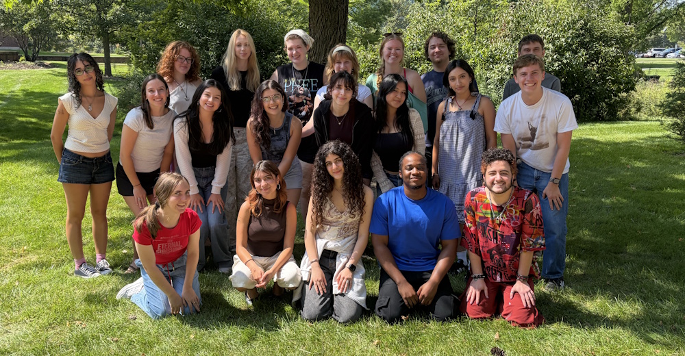 26-27 Writing Center Tutors group photo
