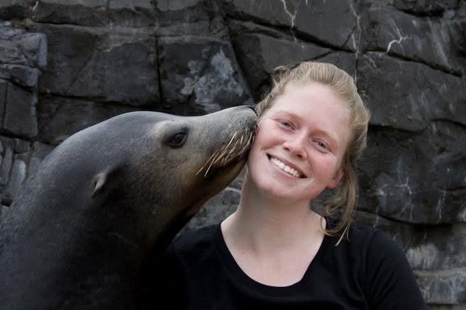 Anne with a seal