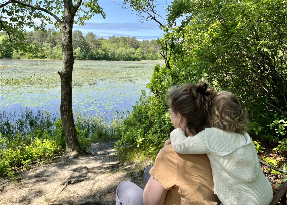 Anne with her child