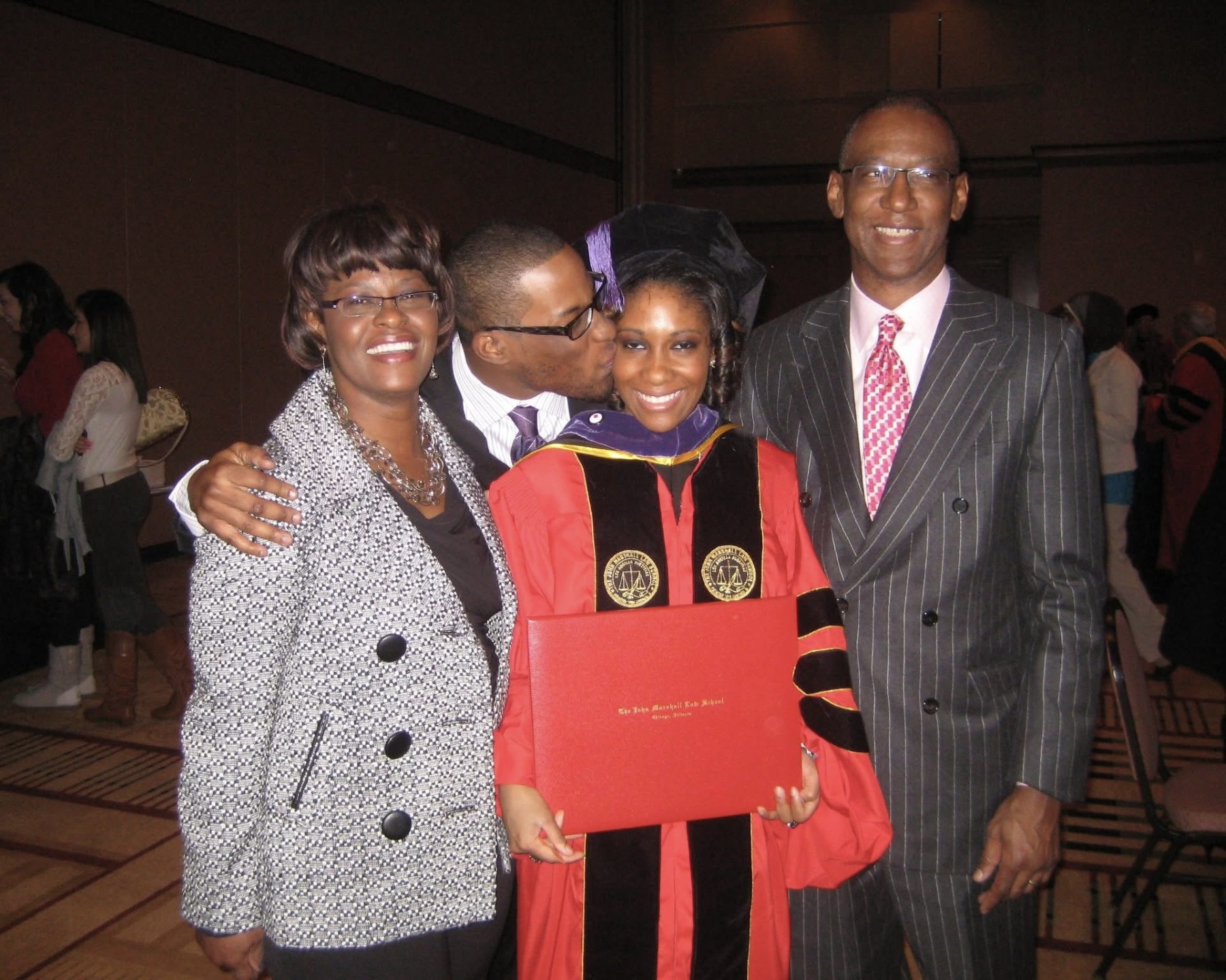Whitney law school graduation
