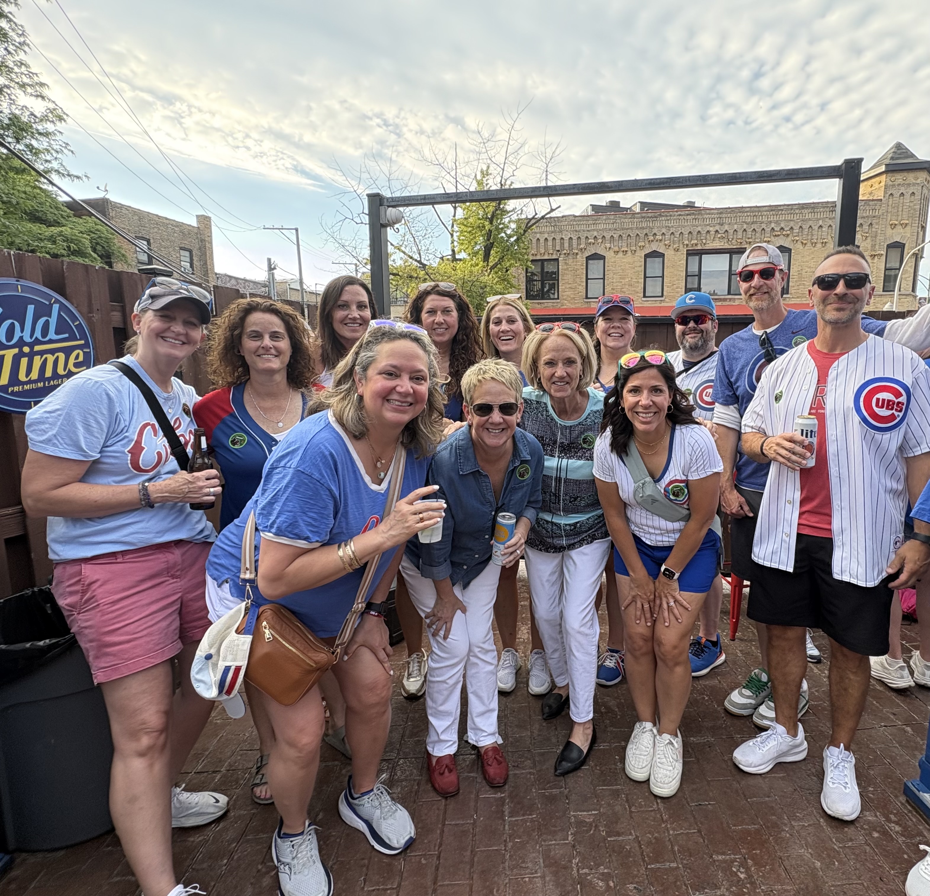 Cubs game outing