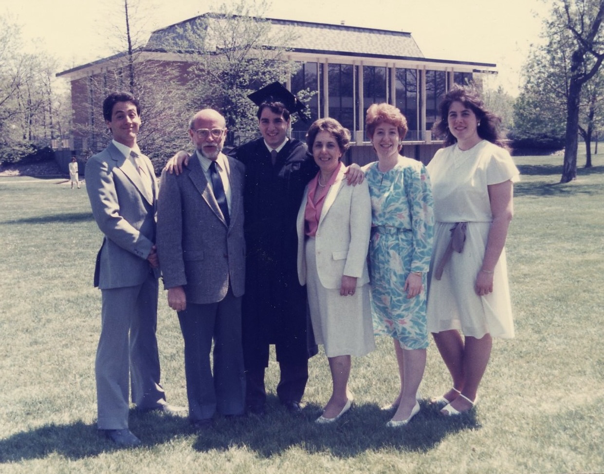 Rich graduation photo