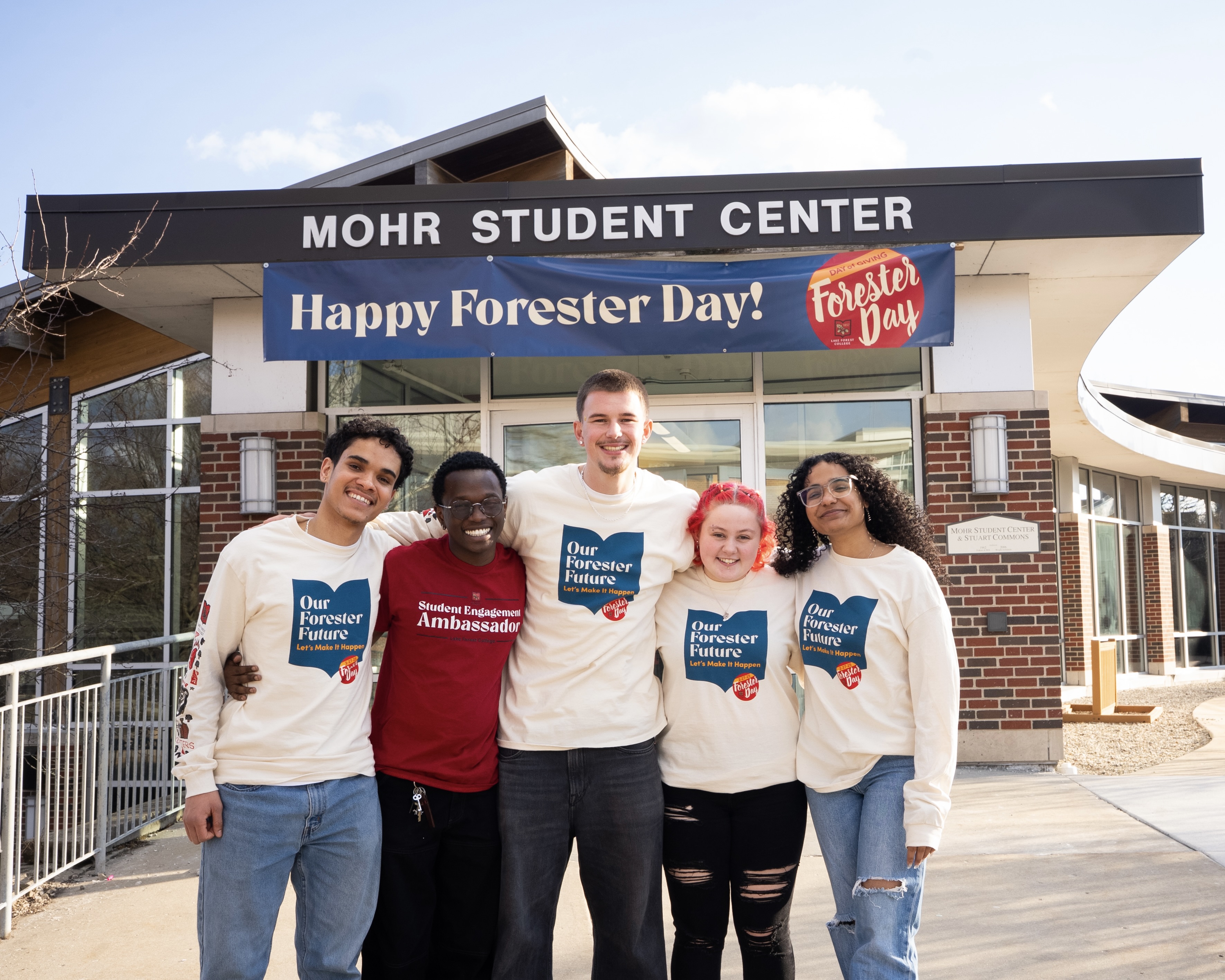 Students on Forester Day 2025