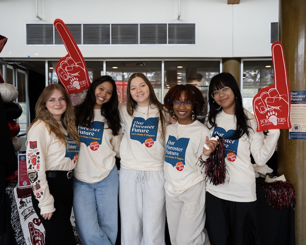 Students on 2025 Forester Day