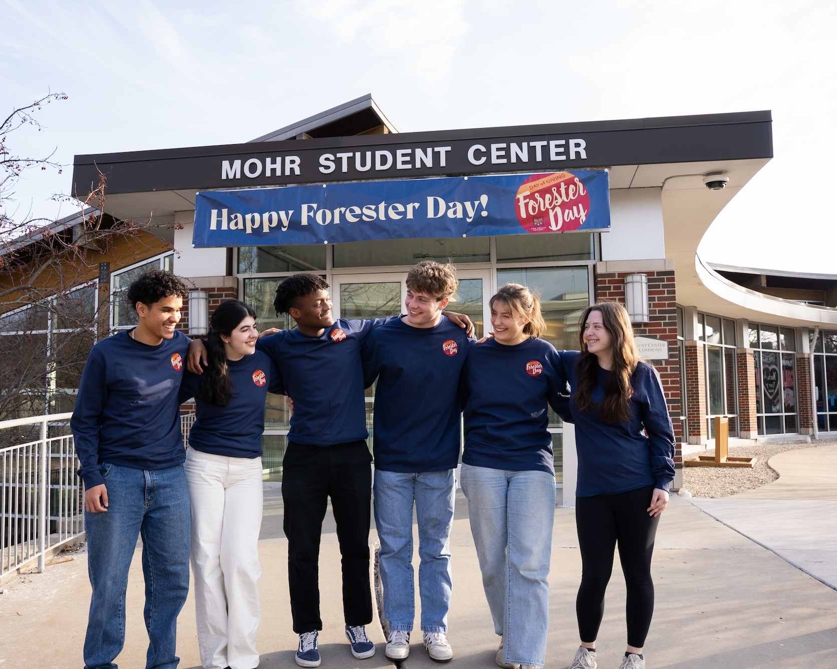 Students on 2026 Forester Day