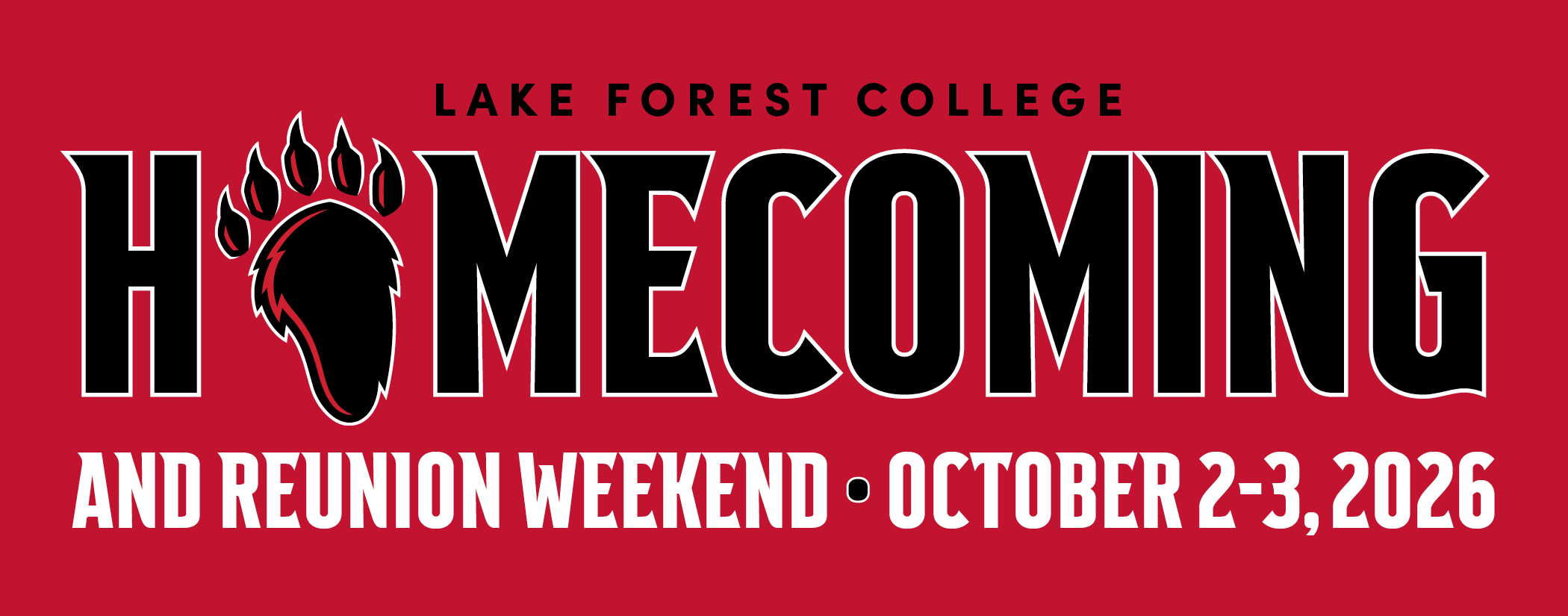 homecoming and reunion weekend 2026