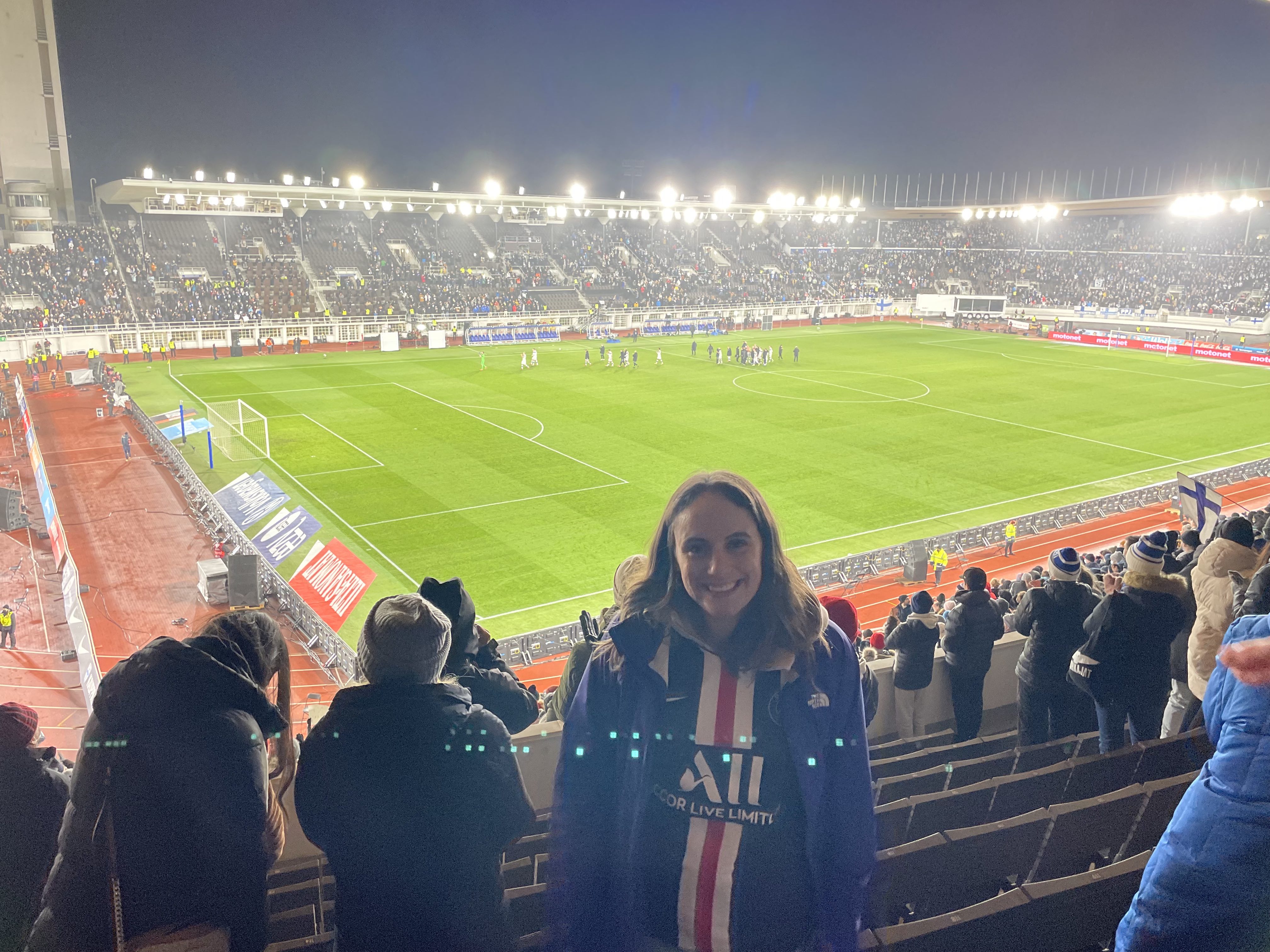 Finland vs France soccer game