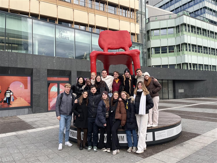 Study Abroad students at Utrecht