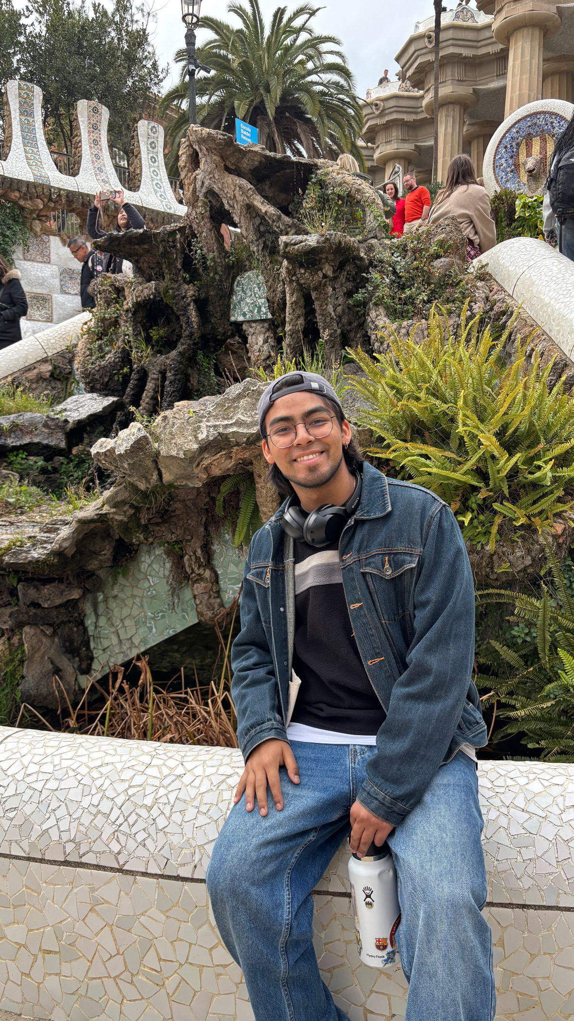 Enzo at Park G&uuml;ell in Barcelona