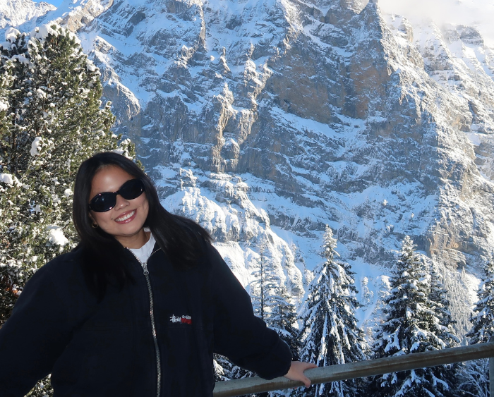 Kyle in Mürren, Switzerland