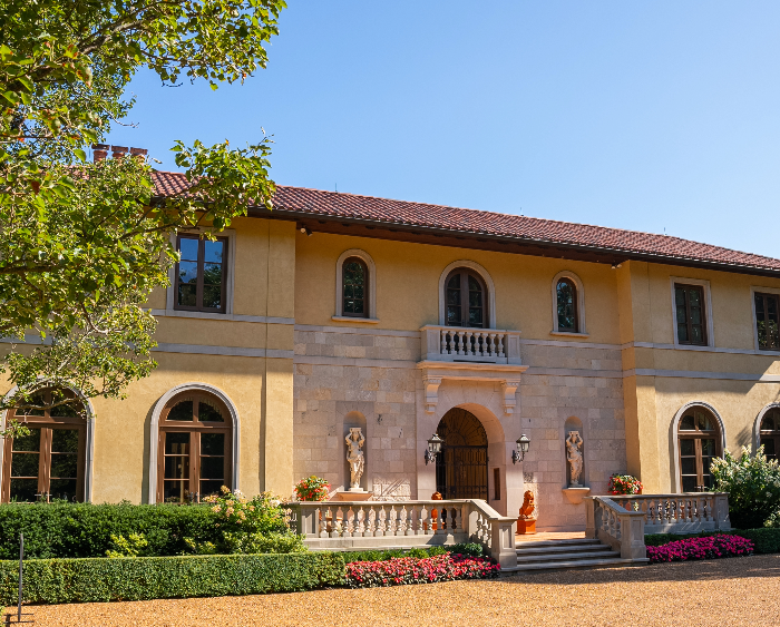 Front of Krebs Center