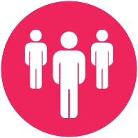 three people