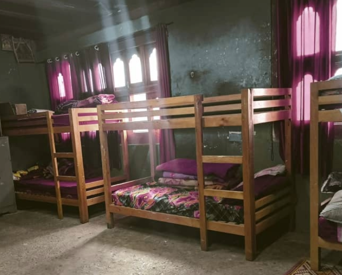 beds in the monestary