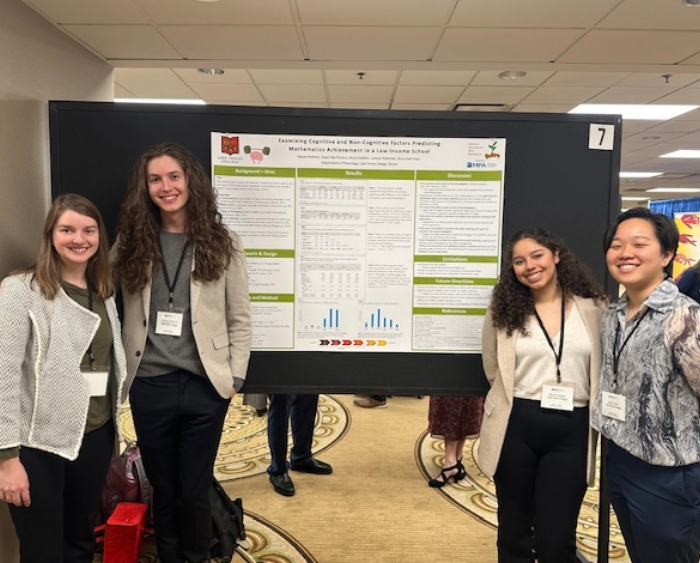 students presenting