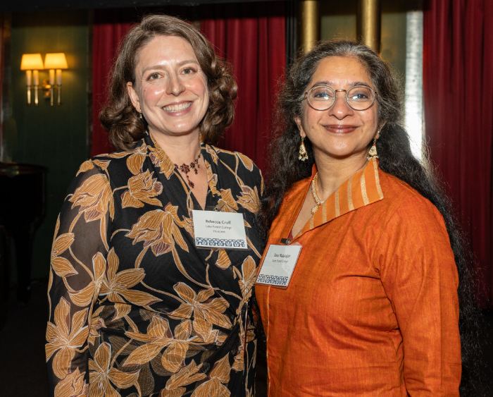 tara and rebecca at the event