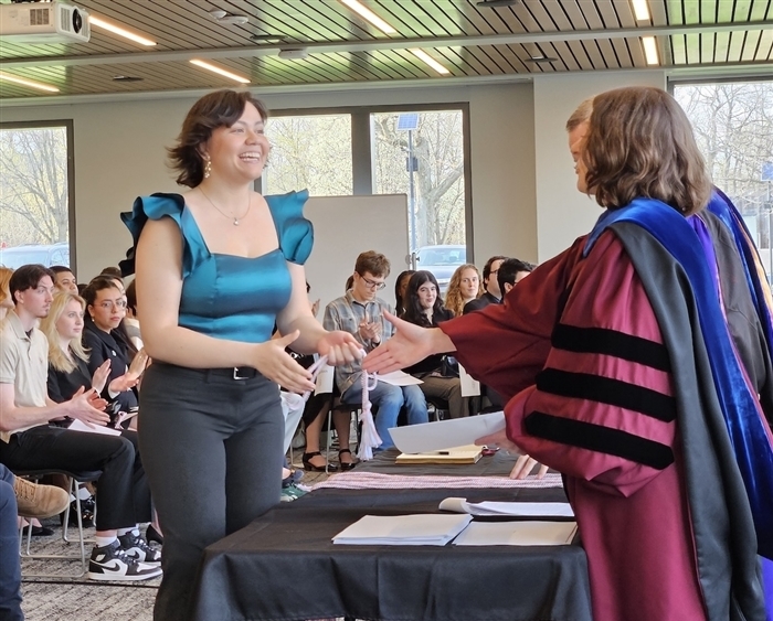 Phi Beta Kappa inductee