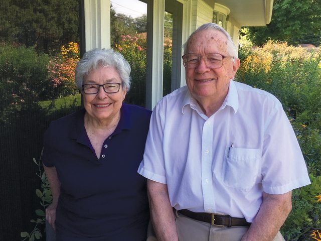 Yvonne and William Martin portrait