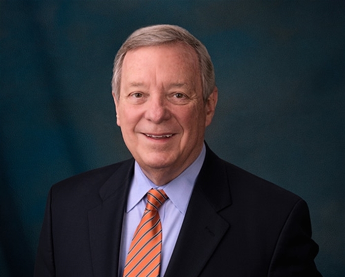 Senator Dick Durbin portrait