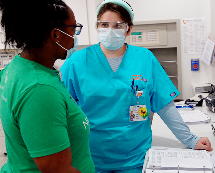 student at shirley ryan abilitylab