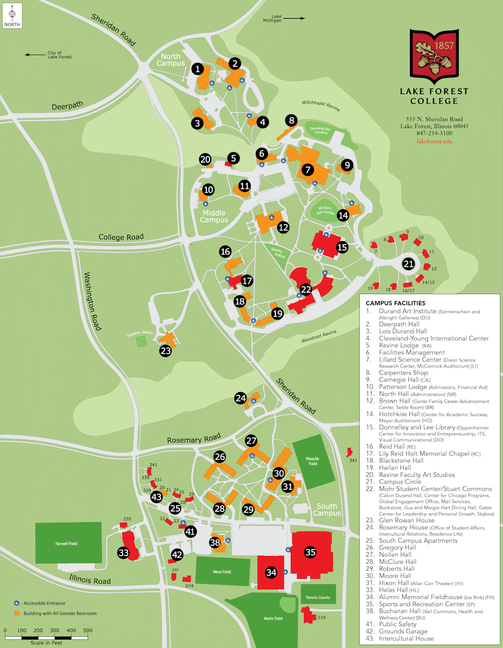 campus map
